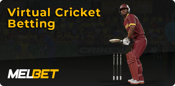 Betting on virtual cricket at Melbet