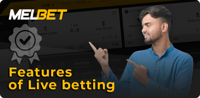 Benefits of live betting at Melbet