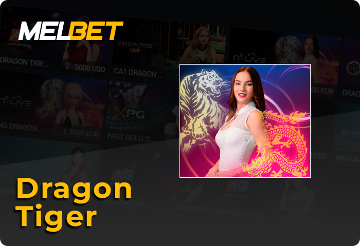 Melbet Live Dragon Tiger