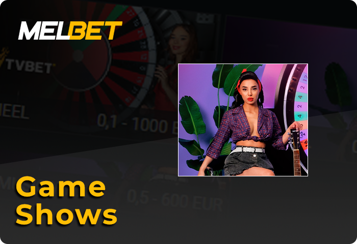 Melbet Live Game Shows