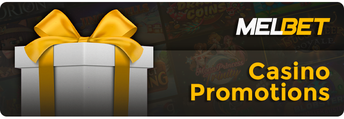 Bonuses for casino sections on the MelBet website - what bonuses there are