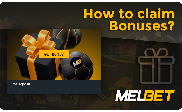 How to get a bonus at MelBet - activating the bonus offer