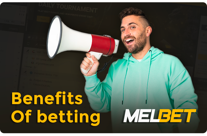 Benefits of playing at MelBet - what a player from India needs to know