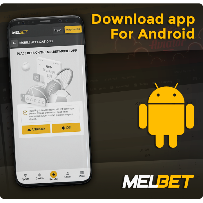 How to download the MelBet Android app - step by step instructions