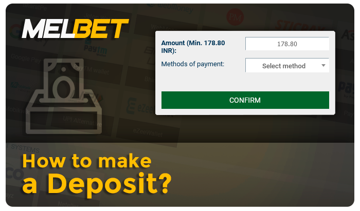 The process of depositing at MelBet - step by step instructions for the deposit