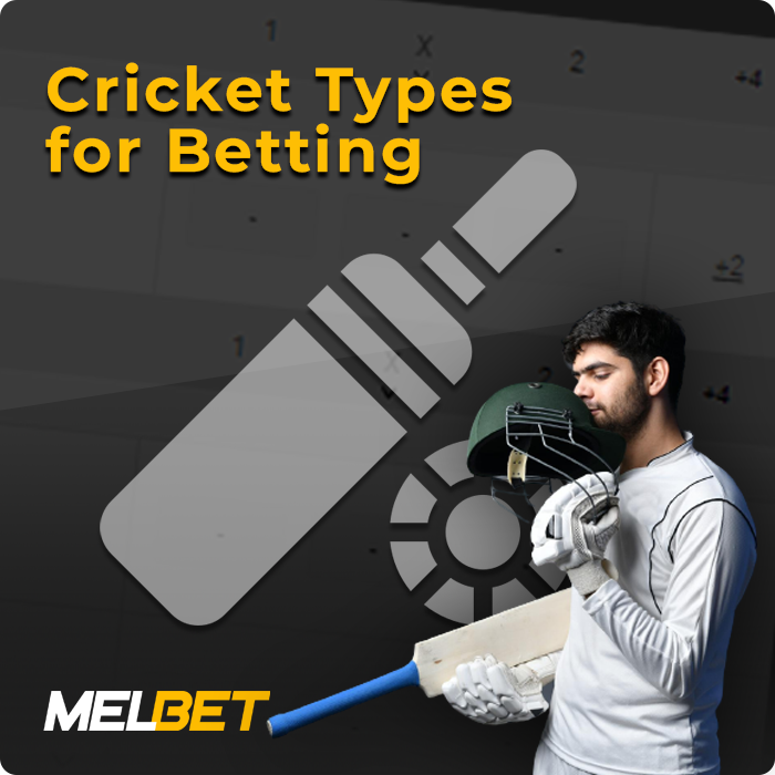 Сricket match types at Melbet